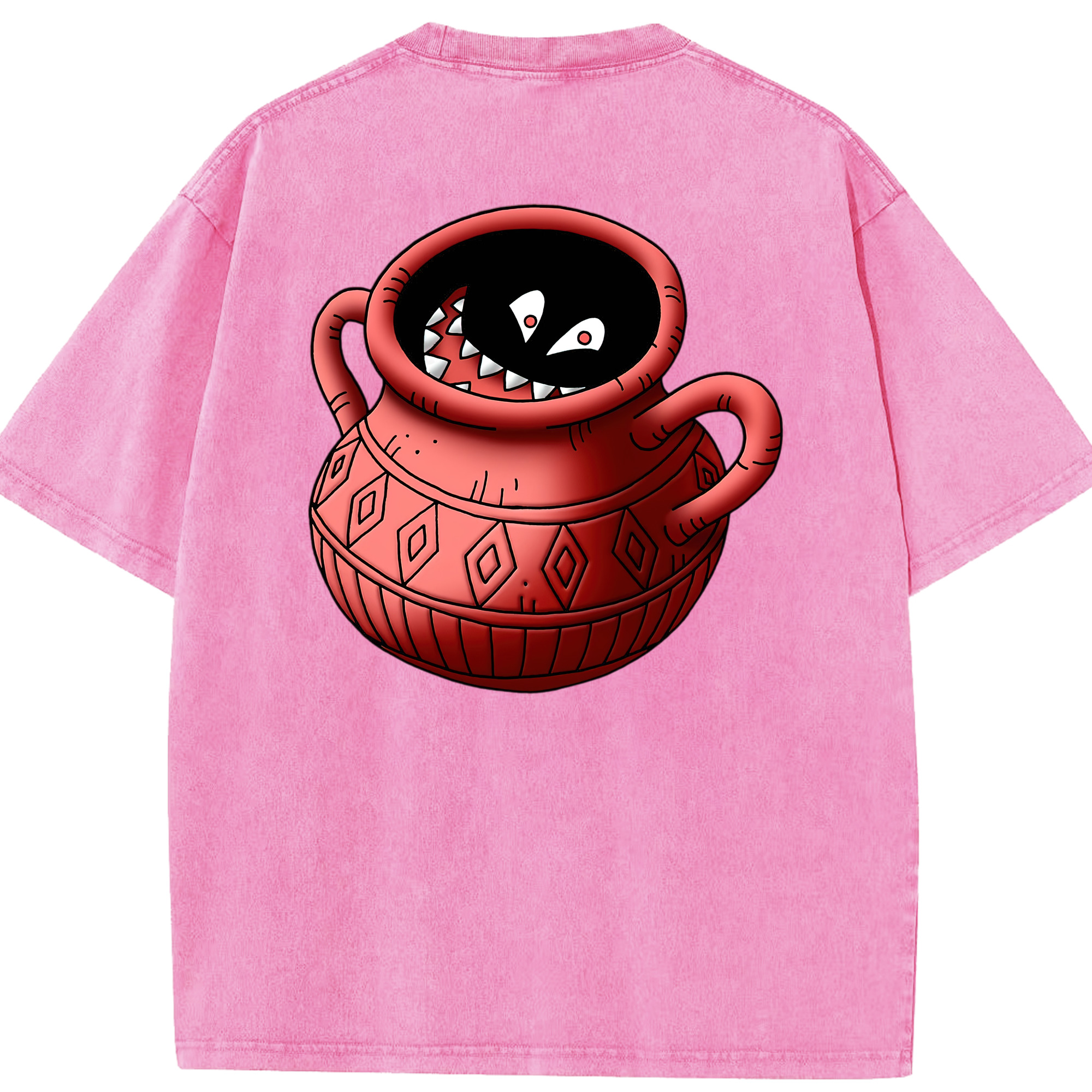 （画像用） ドラゴンクエスト Doragon Kuesuto Dragon Quest 綿100% ヴィンテージ風 半袖Tシャツ（背面プリント）
